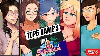 Top 5 Games like summertime saga  part 5  Kame paradise  MOM AND SON games  #SUMMERTIMESAGA 