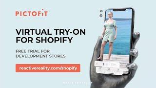 Shopify Virtual Try On - Available Now  Reactive Reality