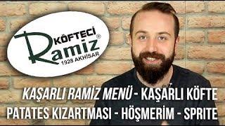 Köfteci Ramiz - Yemek Paket Servis İnceleme Kaşarlı Köfte  Patates Kızartması  Höşmerim Tatlısı