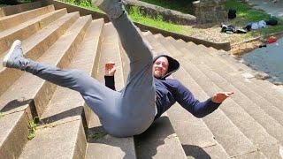 Stunt Man Training - Stair Falls