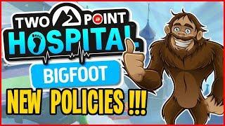 Gamechanging NEW Policies ️BIGFOOT DLC️ #2 Two Point Hospital Gameplay