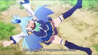 konosuba aqua cry moments