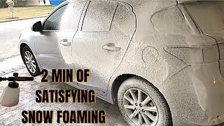 Foam Washing a Dirty Lexus - Satisfying snow foaming ️