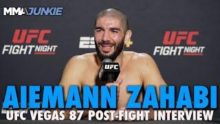 Aiemann Zahabi Downplays Oddsmaker Knowledge After Upset Win  UFC Fight Night 238