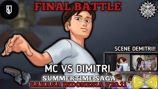 SUMMERTIME SAGA PART 21 - FINAL BATTLE  DIMITRI VS  MC   SUMMERTIME SAGA V.0.20.11