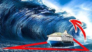 Волны-монстры которые топят корабли  Тайна Бермудского треугольника раскрыта?