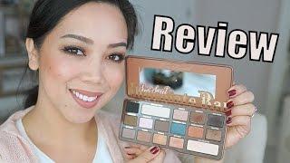 NEW Too Faced Semi Sweet Chocolate Bar first impression review - itsjudytime