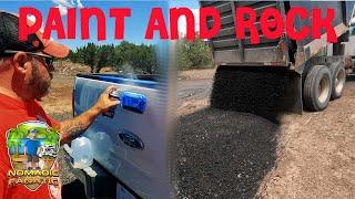 MONSOONS ARRIVE More Rock 2 New RV Sites & PAINTING My Truck