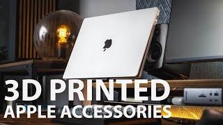 3D Printing Awesome Apple Accessories.