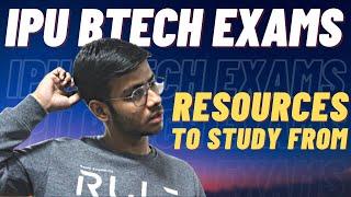 3 BEST Resources for IPU Exams  IPU BTech Study Material Resources Online  Ayush Agarwal