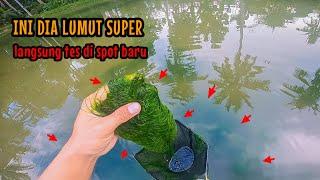 INI BARU LUMUT SUPER‼️LANGSUNG TEST DI SPOT BARU  mancing ikan nila di waduk karangkates