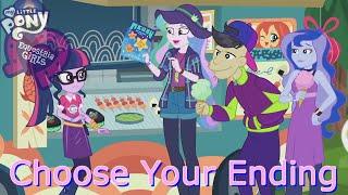 Celestia-Equestria Girls Season 2-Choose Your Ending-The Road Less Schedule