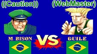 Street Fighter II Champion Edition - Caution vs WebMaster FT5
