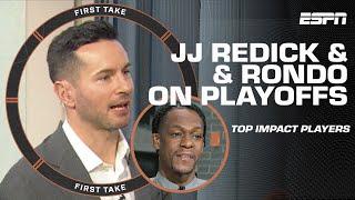 Rajon Rondo & JJ Redick REACT to Monica McNutts impact player list & talk 4-5 matchups  First Take