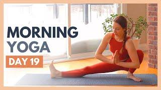 DAY 19 COMPASSION - 10 min Morning Yoga Stretch – Flexible Body Yoga Challenge