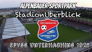 Alpenbauer Sportpark DROHNENFLUG über den Sportpark in Unterhaching