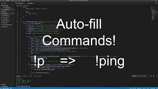 DiscordJS Autofill Commands JavaScript and Discord.js