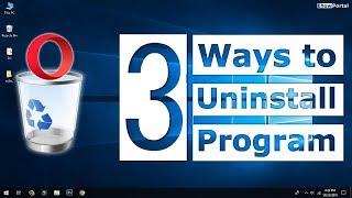 3 Ways to Uninstall a Program from Windows 10