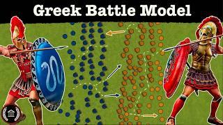 How Greeks REALLY fought  Greek Archaic Battle Tactics