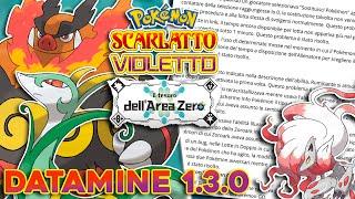 DATAMINE UPDATE 1.3.0 -  Pokemon Scarlatto e Violetto