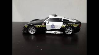 Custom Royal Malaysia Police Force PDRM Clamper From Transformers Reveal The Shield Tracks