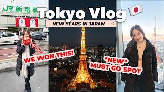 Daily Life LIVING IN JAPAN  NEW & FREE MUST GO TO SPOTS How I Spent New Years in TOKYO