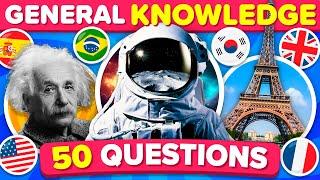 How Good is Your General Knowledge?  50 General Knowledge Questions 