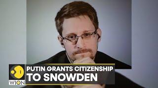 President Putin grants Russian citizenship to US whistleblower Edward Snowden  World News  WION