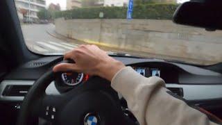 POV 4K BMW M3 E92 Full Armytrix - Slippery When Wet