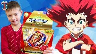 Бейблэйд Чо-Зет Ахиллес А5 НОВИНКА Обзор и битвы Cho-Z Achilles A5 Beyblade 3 сезон