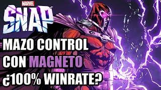 Este MAZO CONTROL con MAGNETO es BRUTAL ¿100% Winrate?  MARVEL SNAP