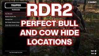 RDR2 Cow and Bull Perfect Hide Locations