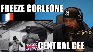 American  Reacts to  Freeze Corleone 667 ft. Central Cee - Polémique