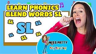 Learn Phonics Song for Children Blends Songs Letter SL  Consonant Song for Kids by Patty Shukla