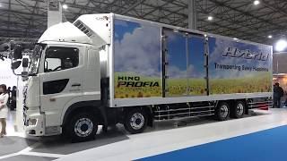 The new HINO PROFIA Hybrid truck 2020 - Show Room Japan