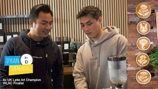 COFFEE with DHAN TAMANG  6X UK Latte art champ WORLD Latte Art Finalist