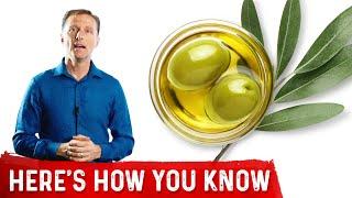 Real Extra Virgin Olive Oil Best Way to Know its REAL