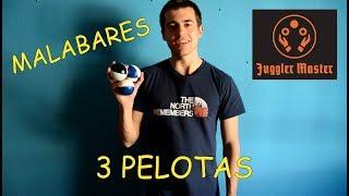 Tutorial Malabares - 3 pelotas - Cascada