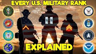 A Simple Overview of Every U.S. Military Rank In Order All Six Branches