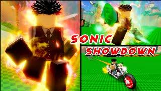 This is a MUST PLAY This SONIC BATTLEGROUNDS GAME is INCREDIBLE ROBLOX SONIC SHOWDOWN
