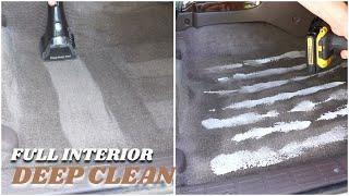 Deep Cleaning A Neglected Interior - Full Interior Car Detailing