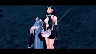 【MMD】strangle ryona demo