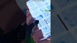 fortnite.When you are face to face with your enemy you have a shotgun in your hand