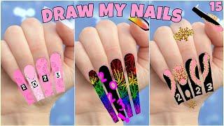 Subscribers Draw My Nails Episode 15