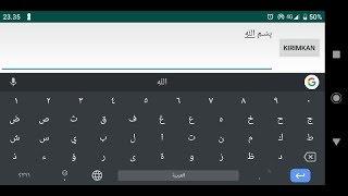 cara menulis huruf arab berharakat di android  Cara Menambahkan Keyboard Huruf Arab di Android