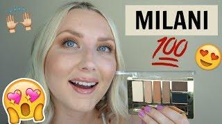 NEW MILANI Basic Mattes Eyeshadow Palette  Review + 2 looks