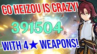 C0 Heizou is CRAZY 4 Weapon Showcase Genshin Impact 2.8