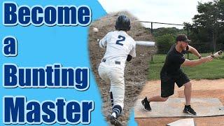 How to Bunt Properly  Youth Baseball Bunting Mechanics + Different Types of Bunts