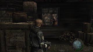 resident evil 4 ganado got stuck