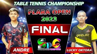 FINAL Andre Garut VS Lucky Oktora Satelite Table Tennis Championship PLARA OPEN 2023